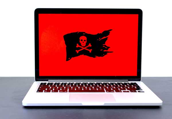 Ransomware on a laptop. Canada Is At Risk Of Ransomware Attacks On Critical Infrastructure