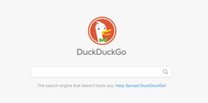 DuckDuckGo privacy based search engine