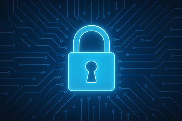 Cybersecurity concept image. Protect your remote team from cyber threats.